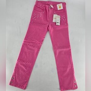 Gymboree Pink Skinny Jeans with Studded Accents